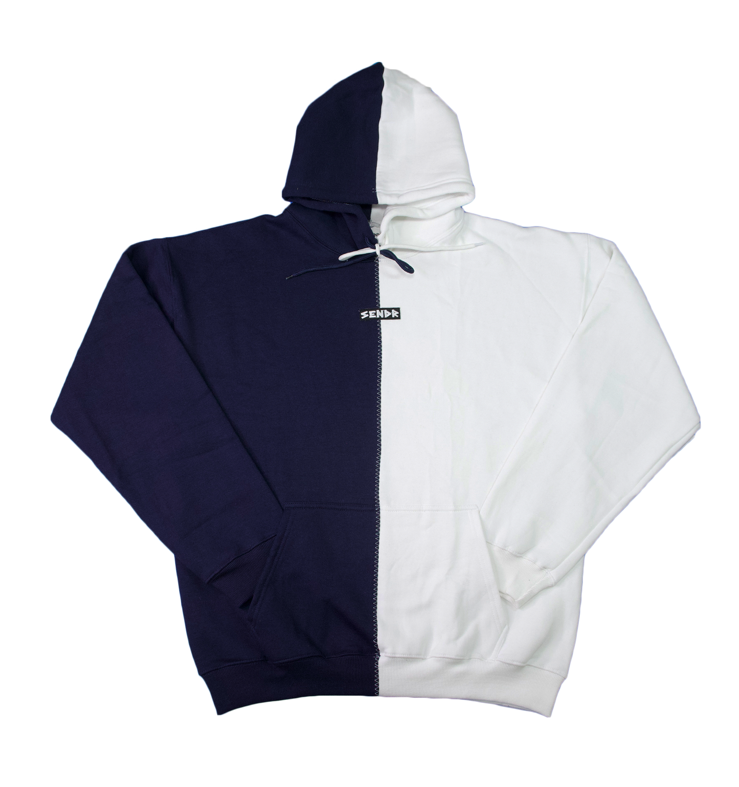 Navy / White