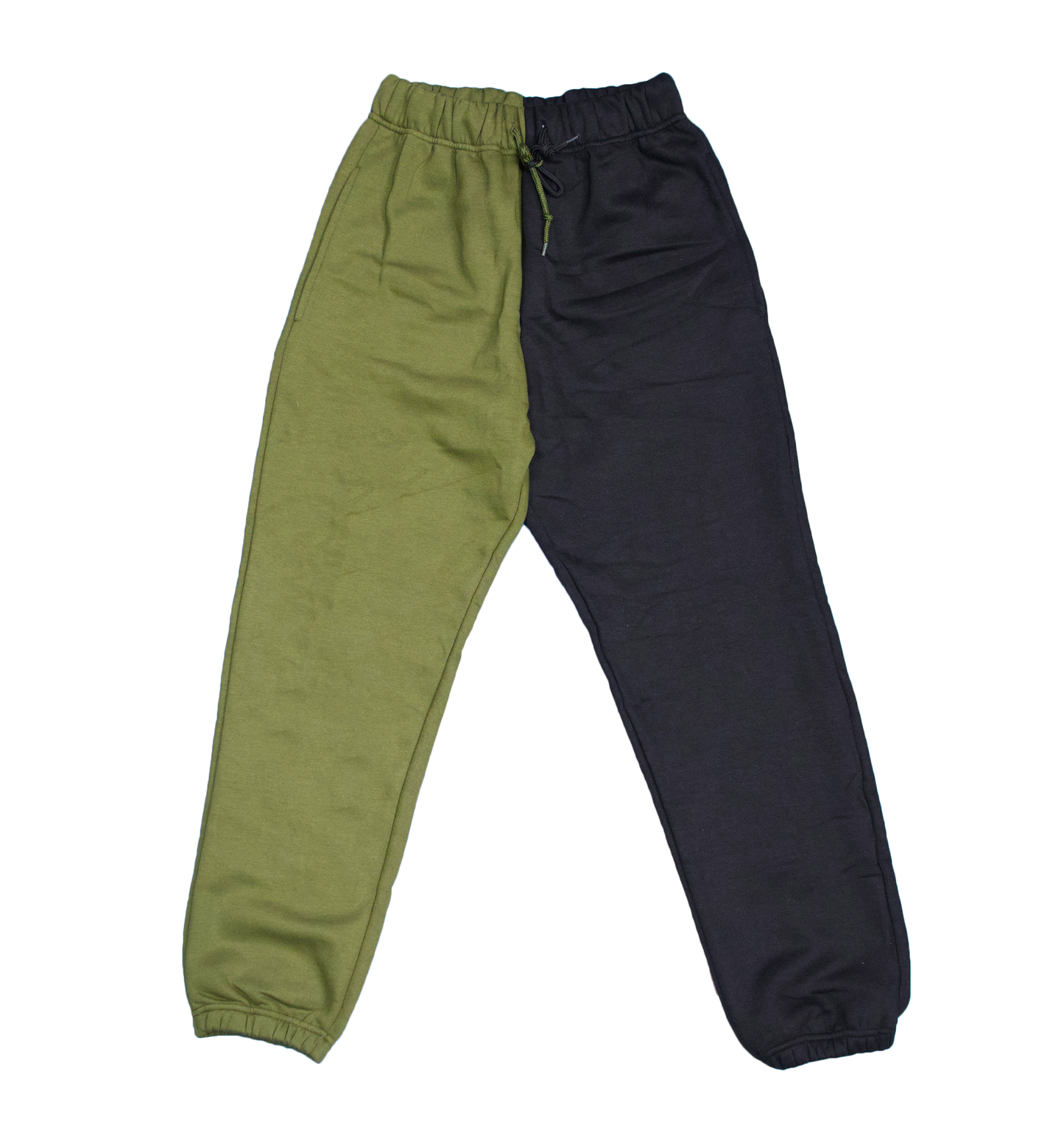 Army Green / Black Sweatpants