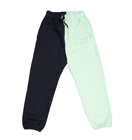 Black / Mint Sweatpants