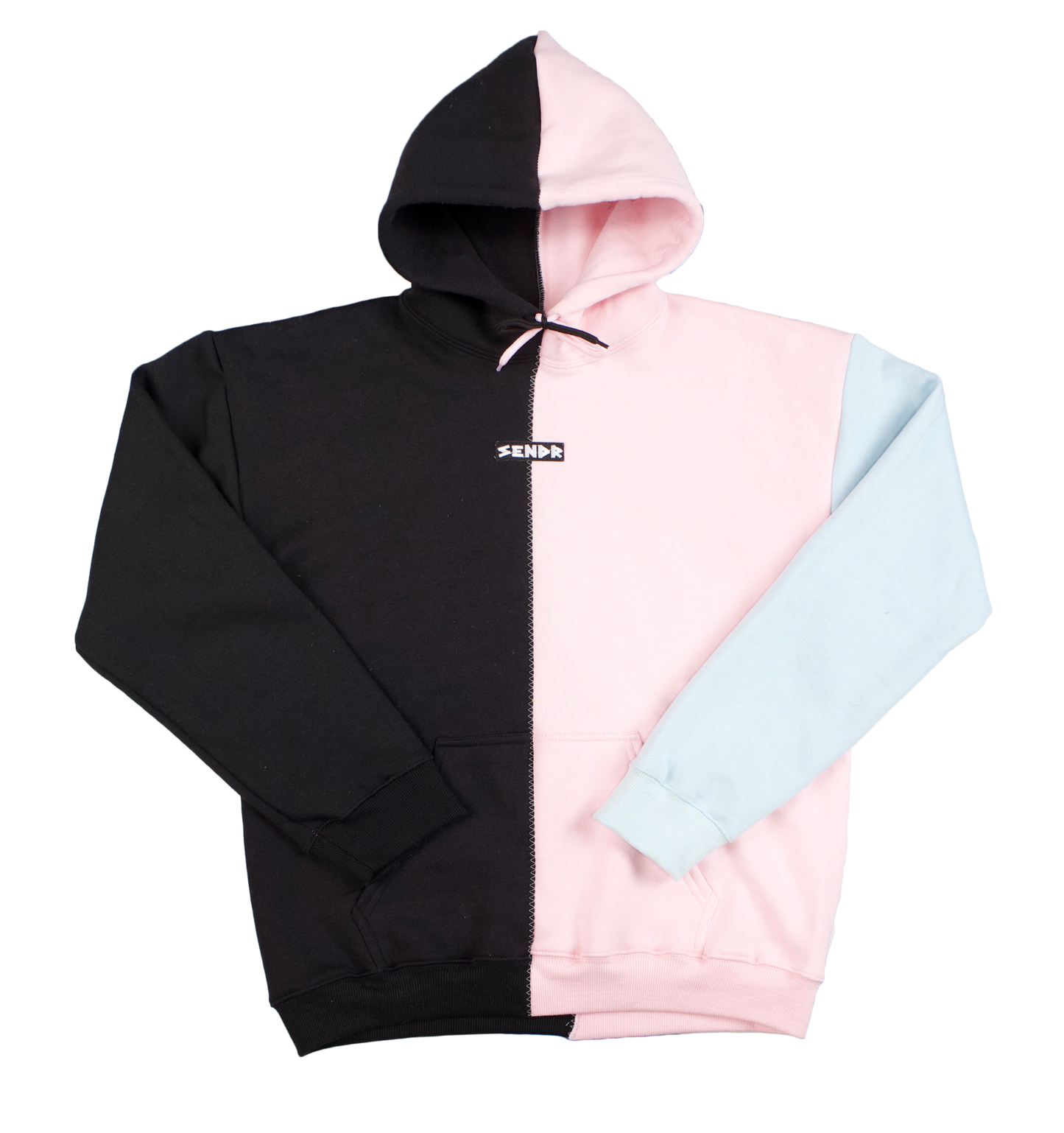 Black / Light Pink / Light Blue