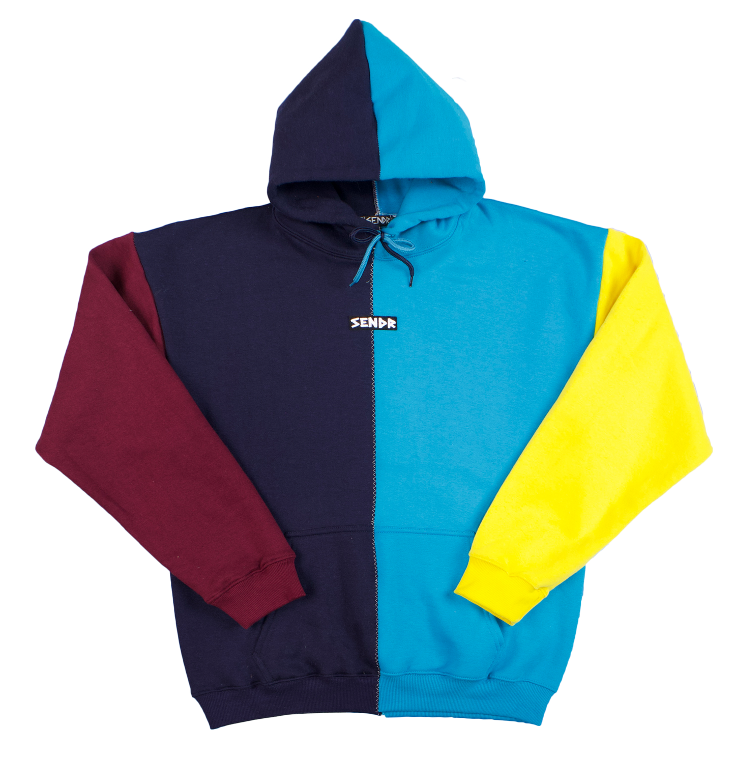 Maroon / Navy / Sapphire / Yellow