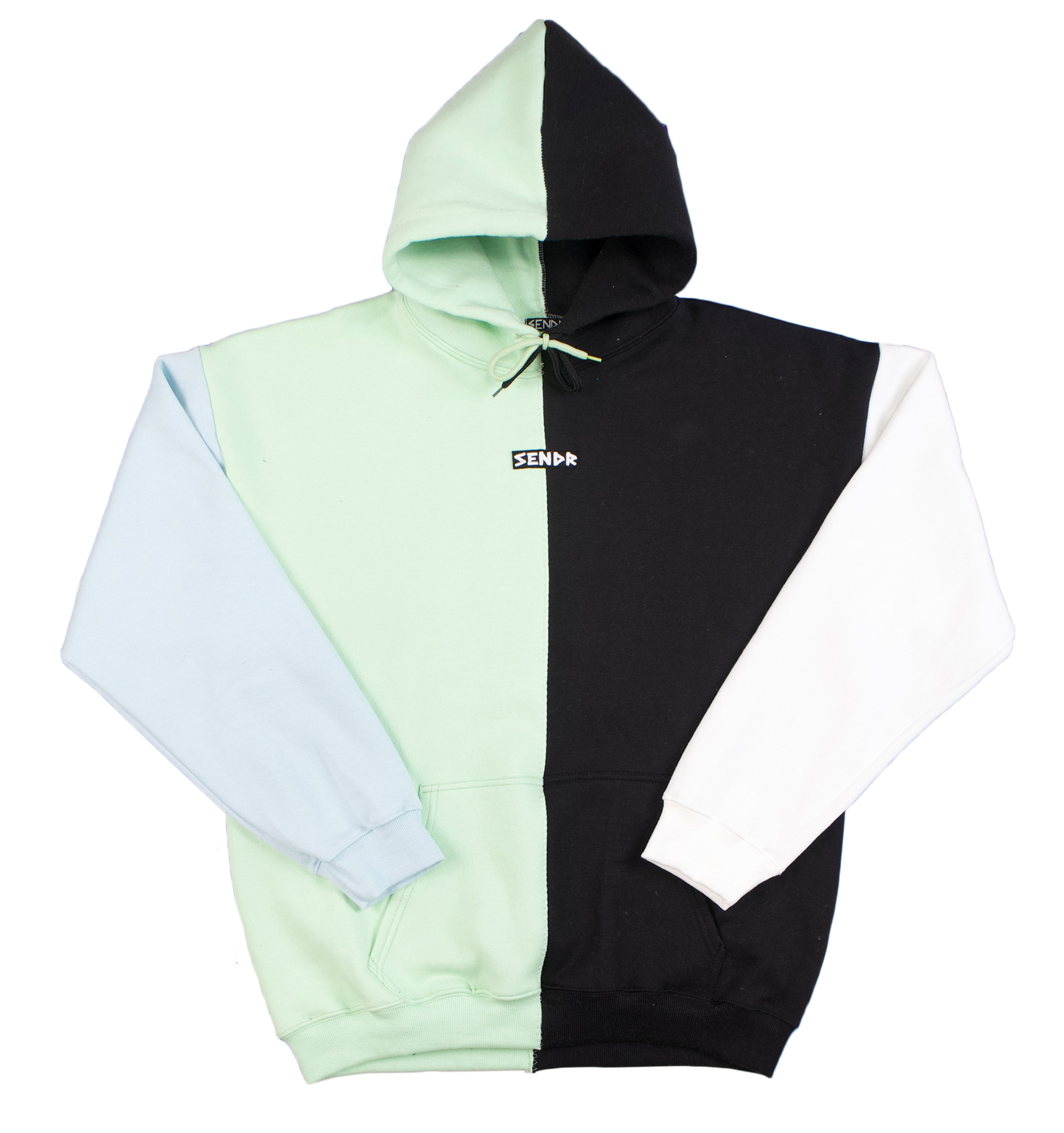 Light Blue / Mint / Black / White