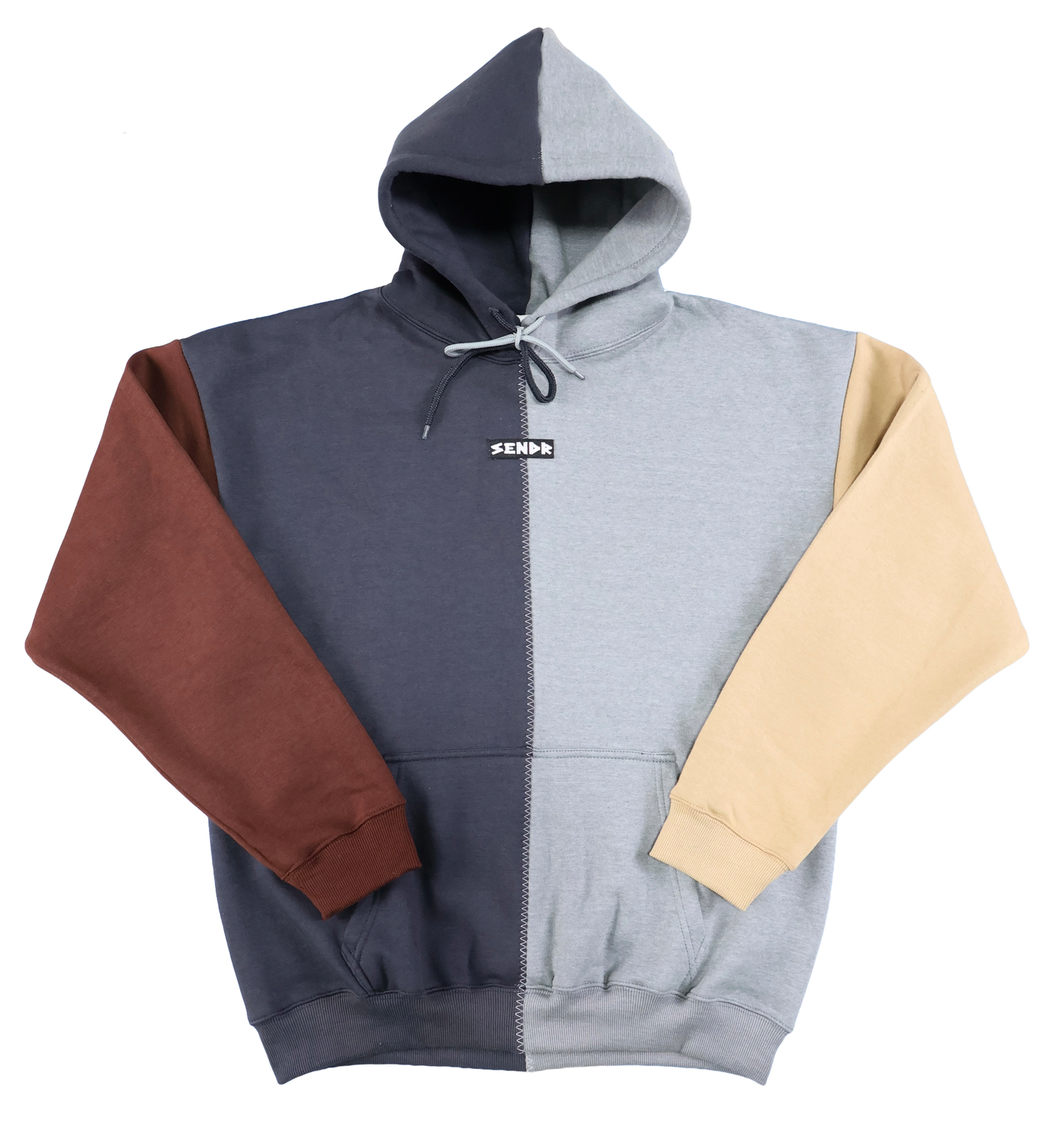 Brown / Dark Gray / Light Gray / Beige