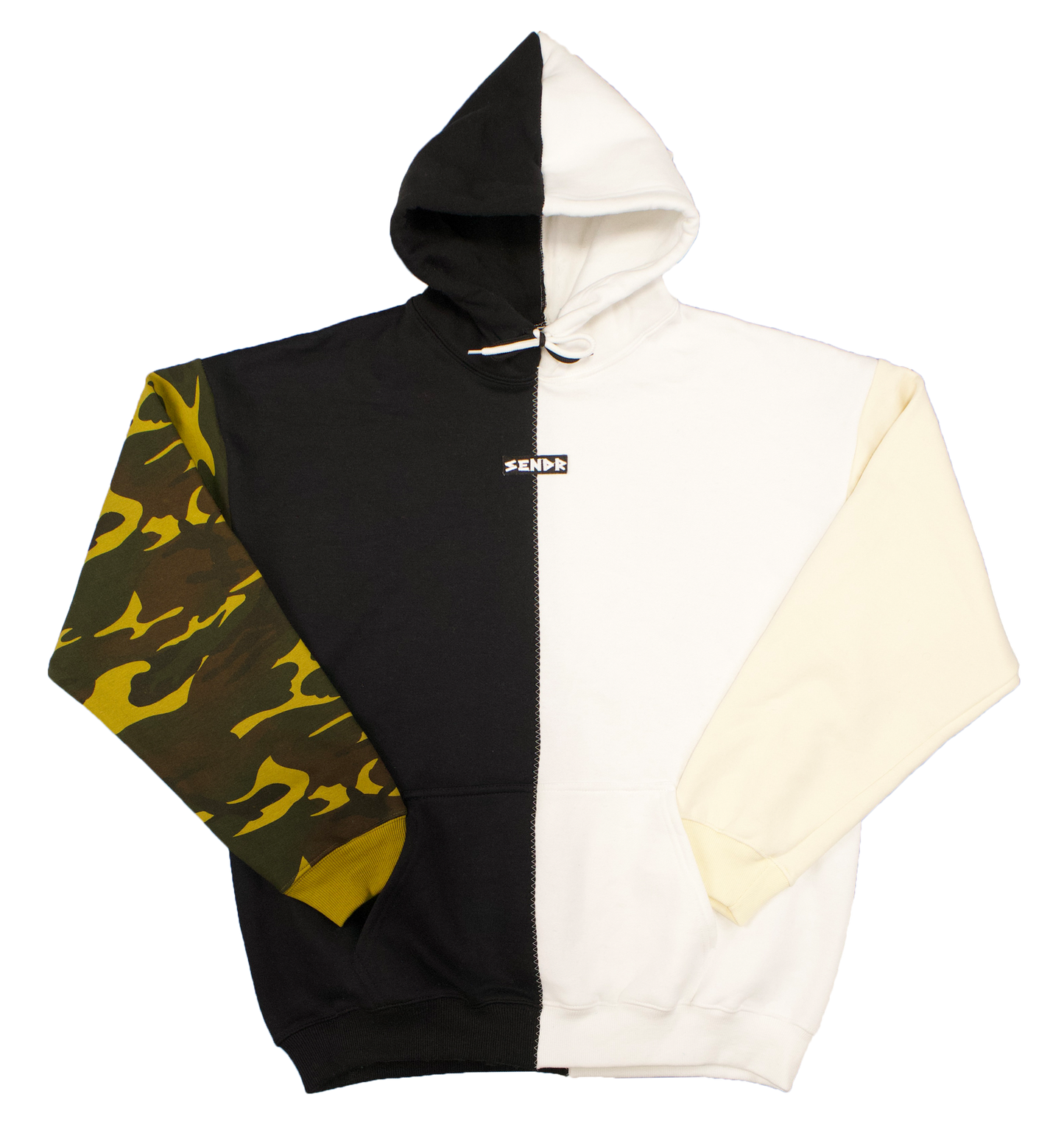 Camo / Black / White / Sand