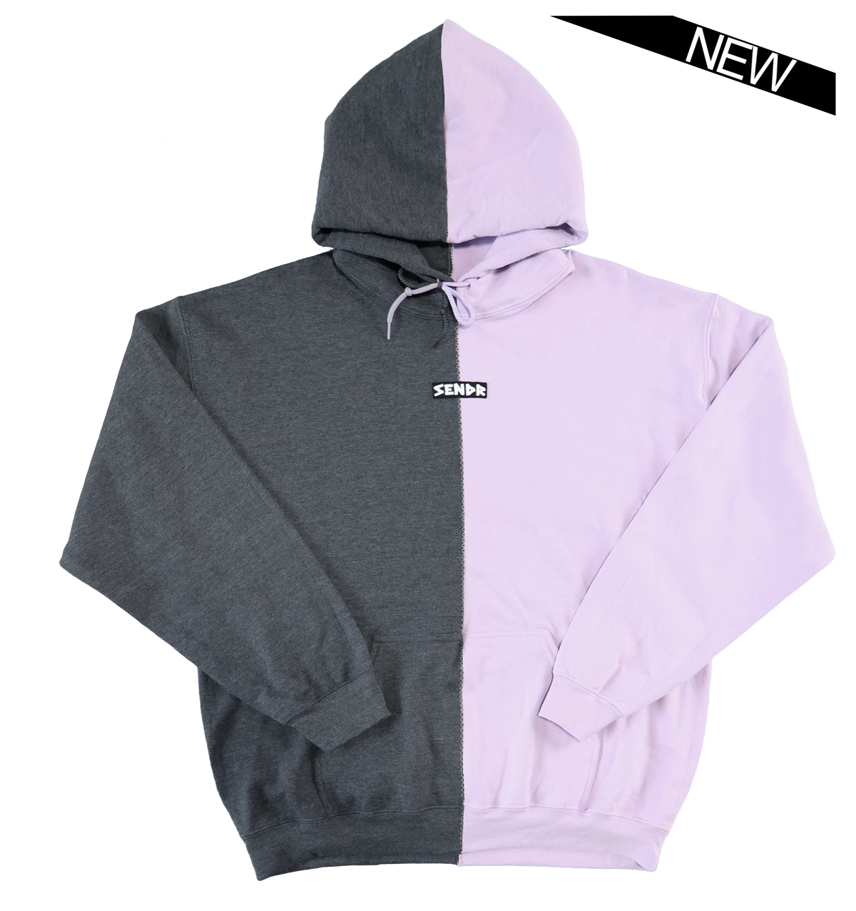 Dark Gray / Light Purple