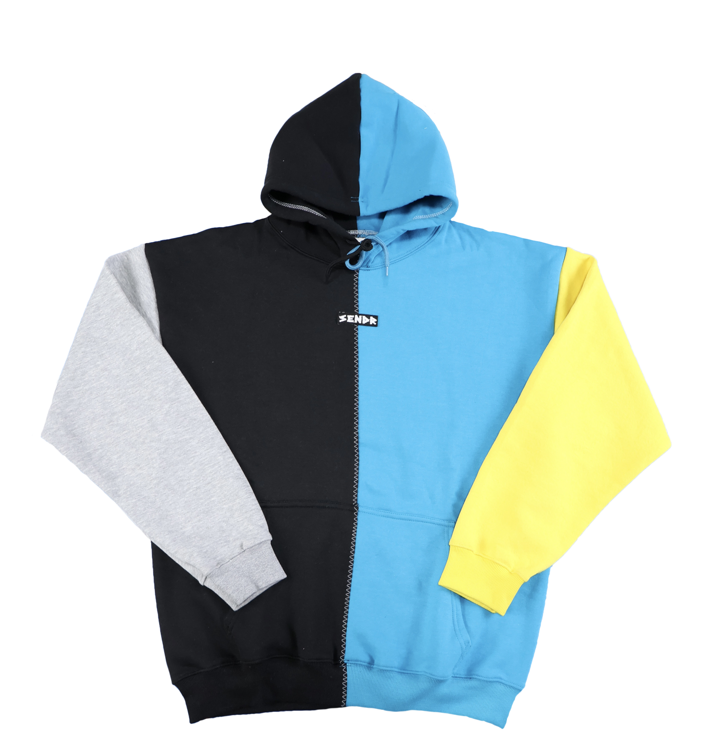 Light Gray / Black / Sapphire / Yellow