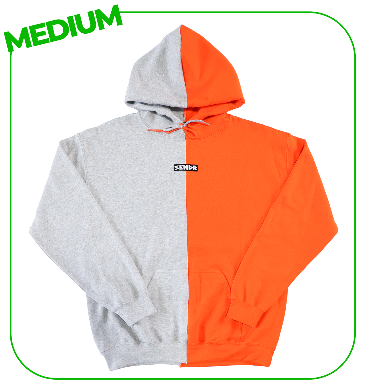 Light Gray / Orange (medium)