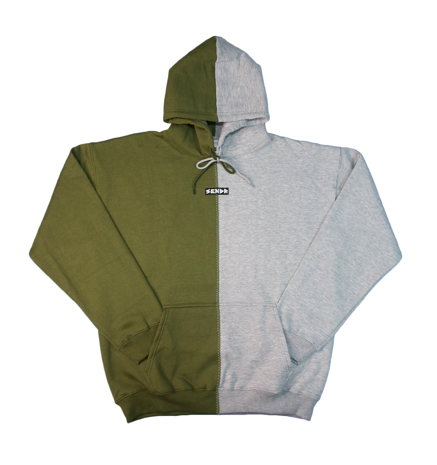 Military Green / Light Grey