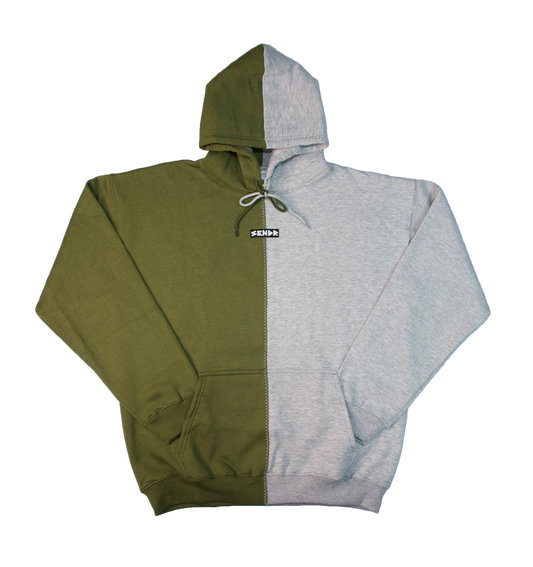 Military Green / Light Grey