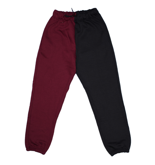 Black /Maroon Sweatpants