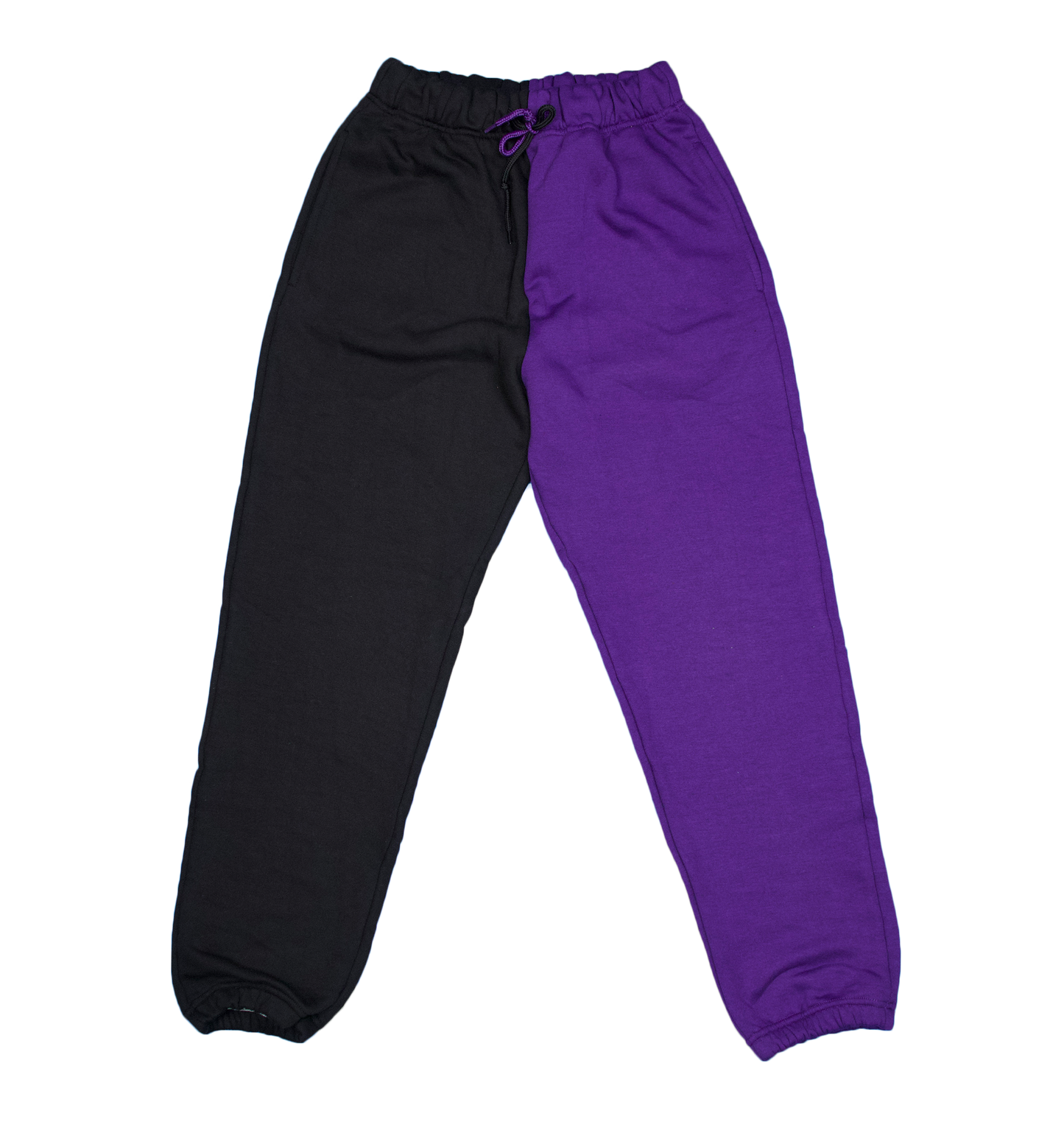 Purple / Black Sweatpants