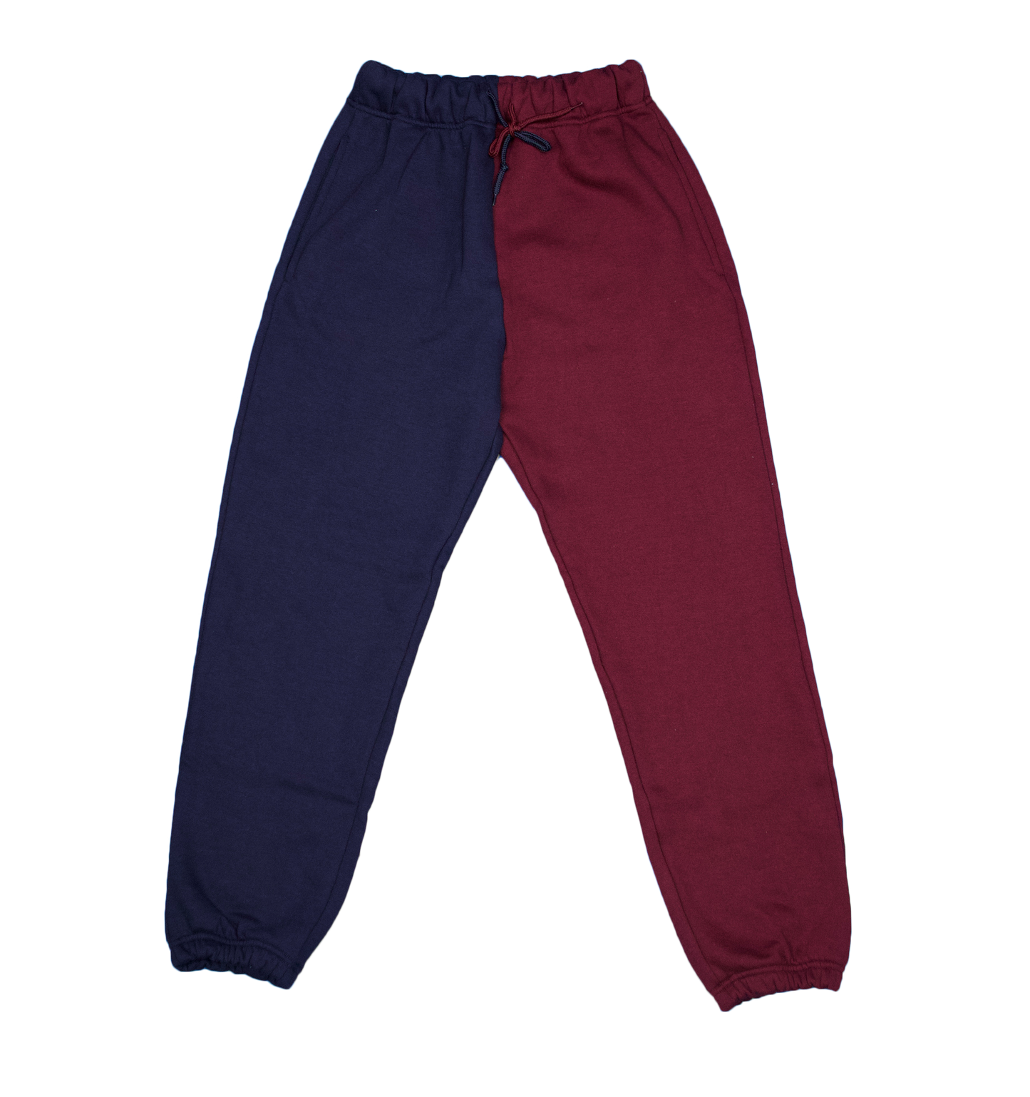 Navy / Maroon Sweatpants