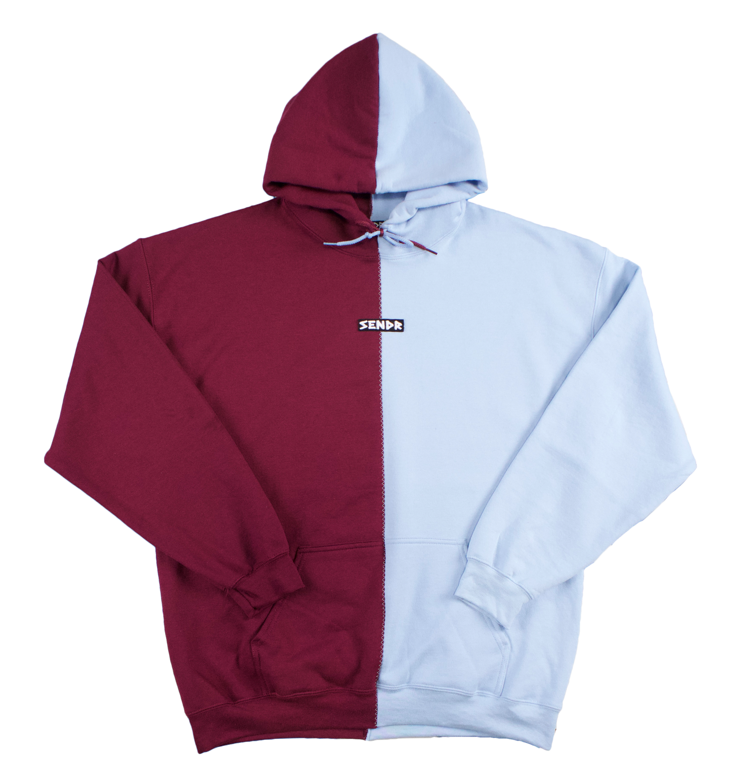 Maroon / Light Blue (midweight)