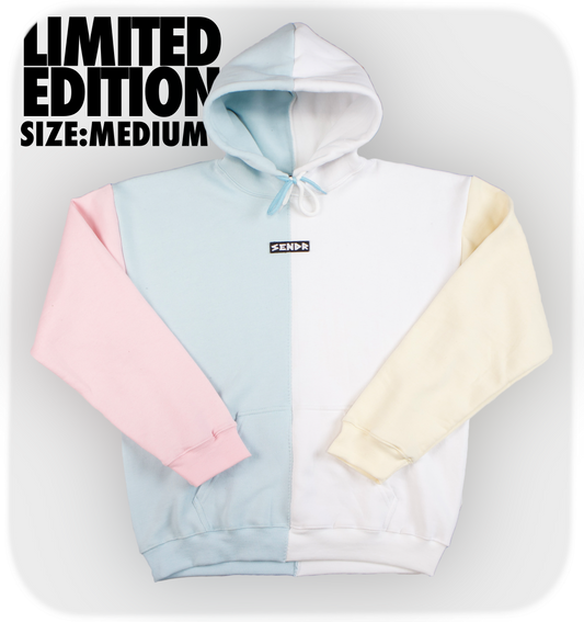 Light Pink / Light Blue / White / Sand
