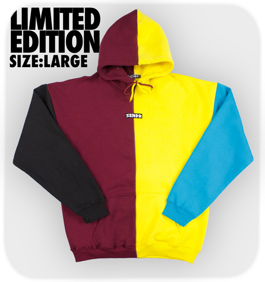 Black / Maroon / Yellow / Sapphire