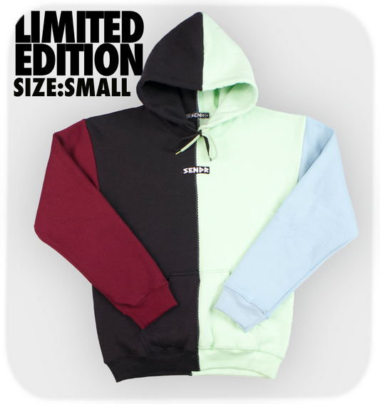 Maroon / Black / Mint / Light Blue