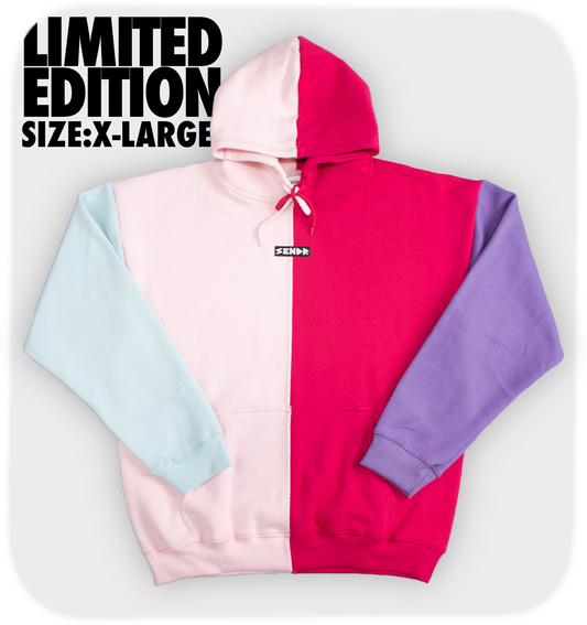 Light Blue / Light Pink / Pink / Lavender