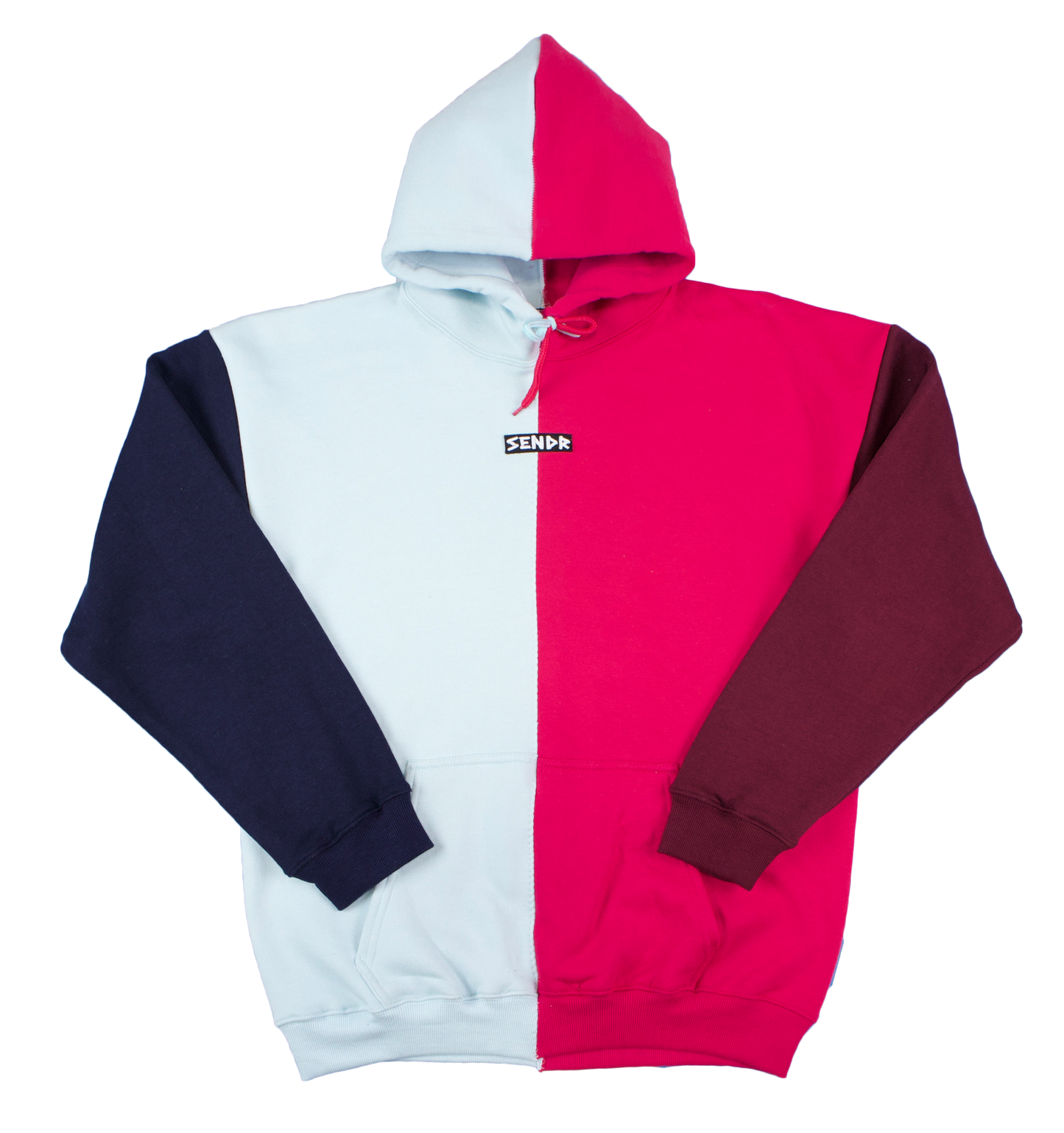 Navy / Light Blue / Azalea Pink / Maroon