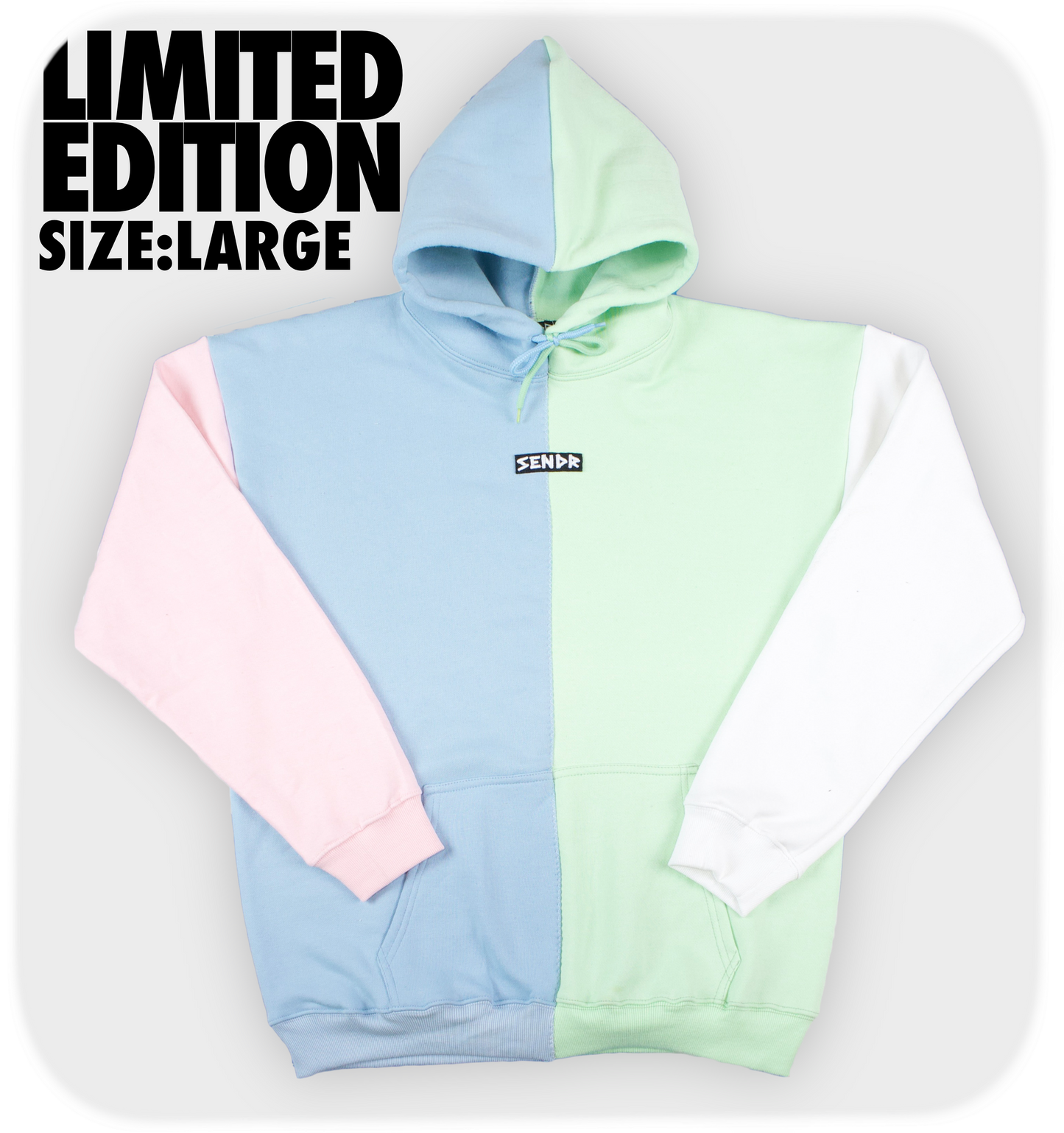 Light Pink / Light Blue / Mint / White