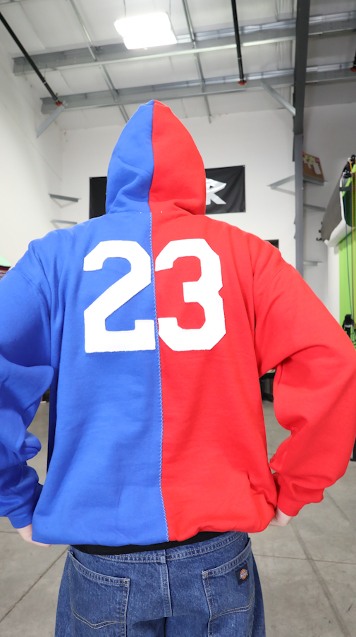 Red / Blue Sendr Hoodie #23