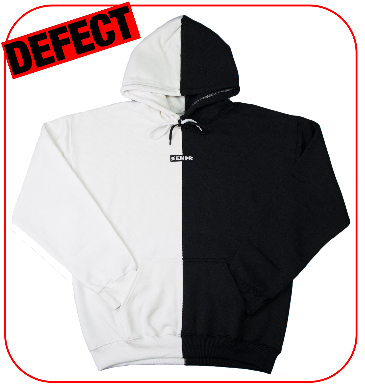 DEFECT #6 black / white (medium)