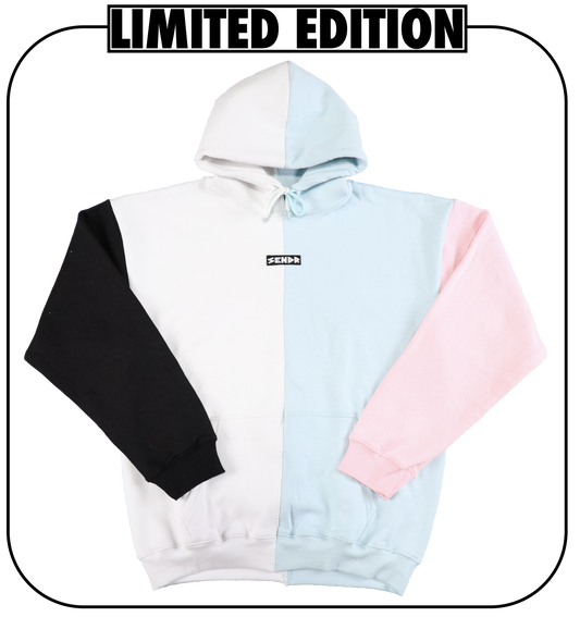 Black / White / Light Blue / Light Pink