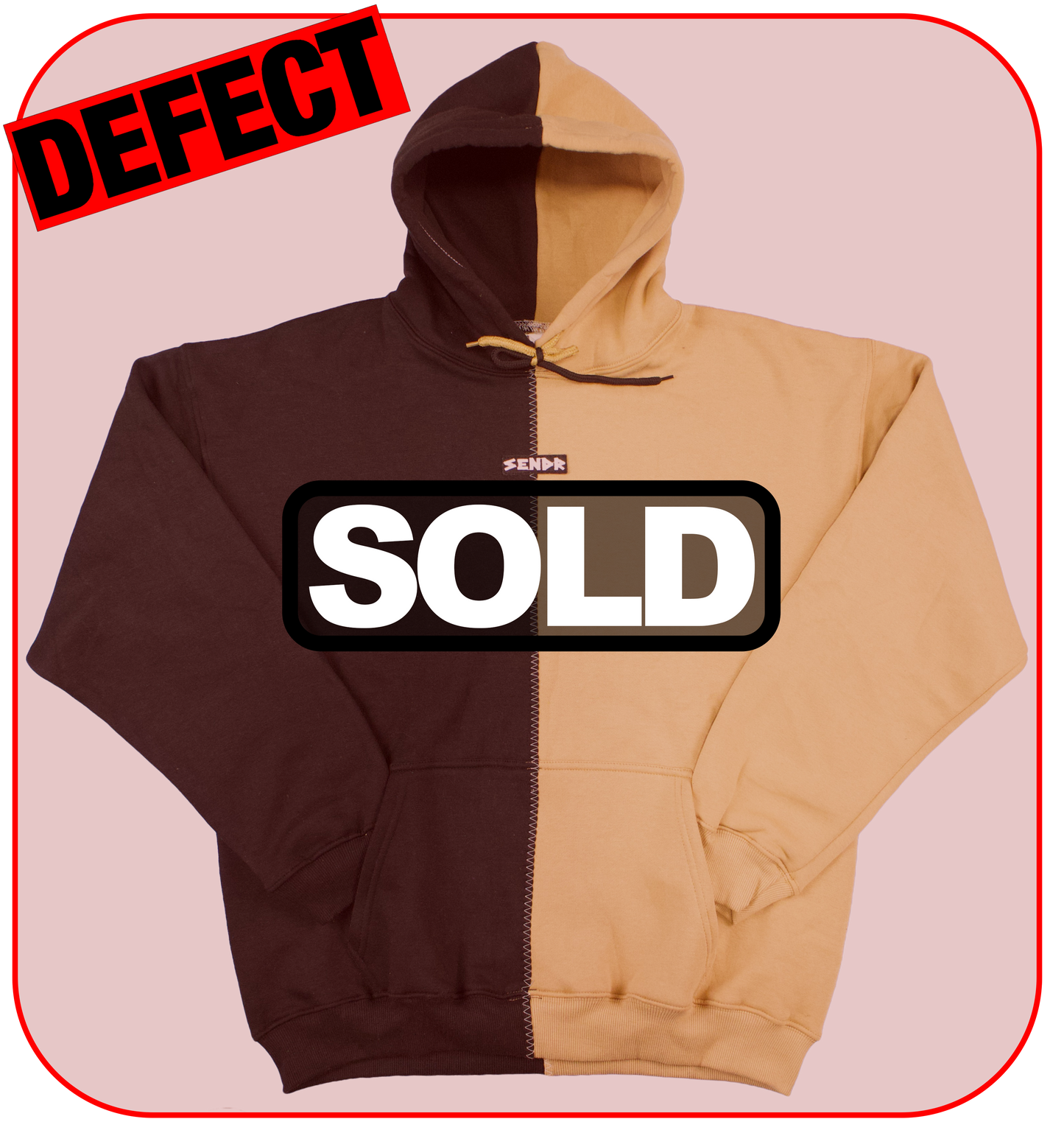 DEFECT #20 black / beige (medium)