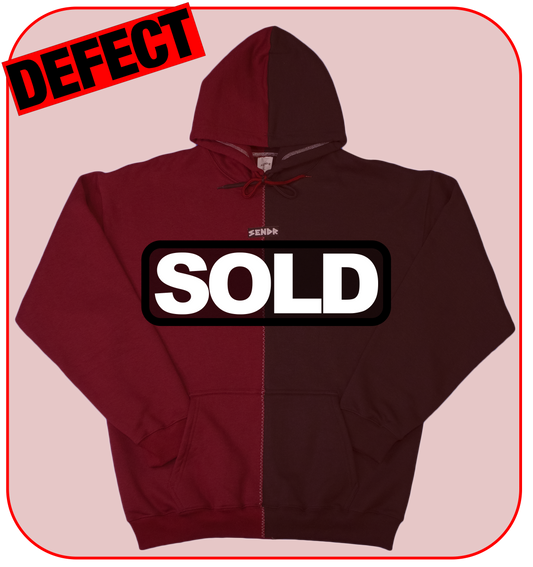 DEFECT #26 black / maroon (medium)