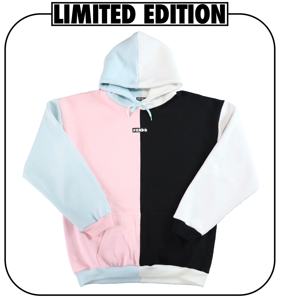 Blue / Pink / Black / White