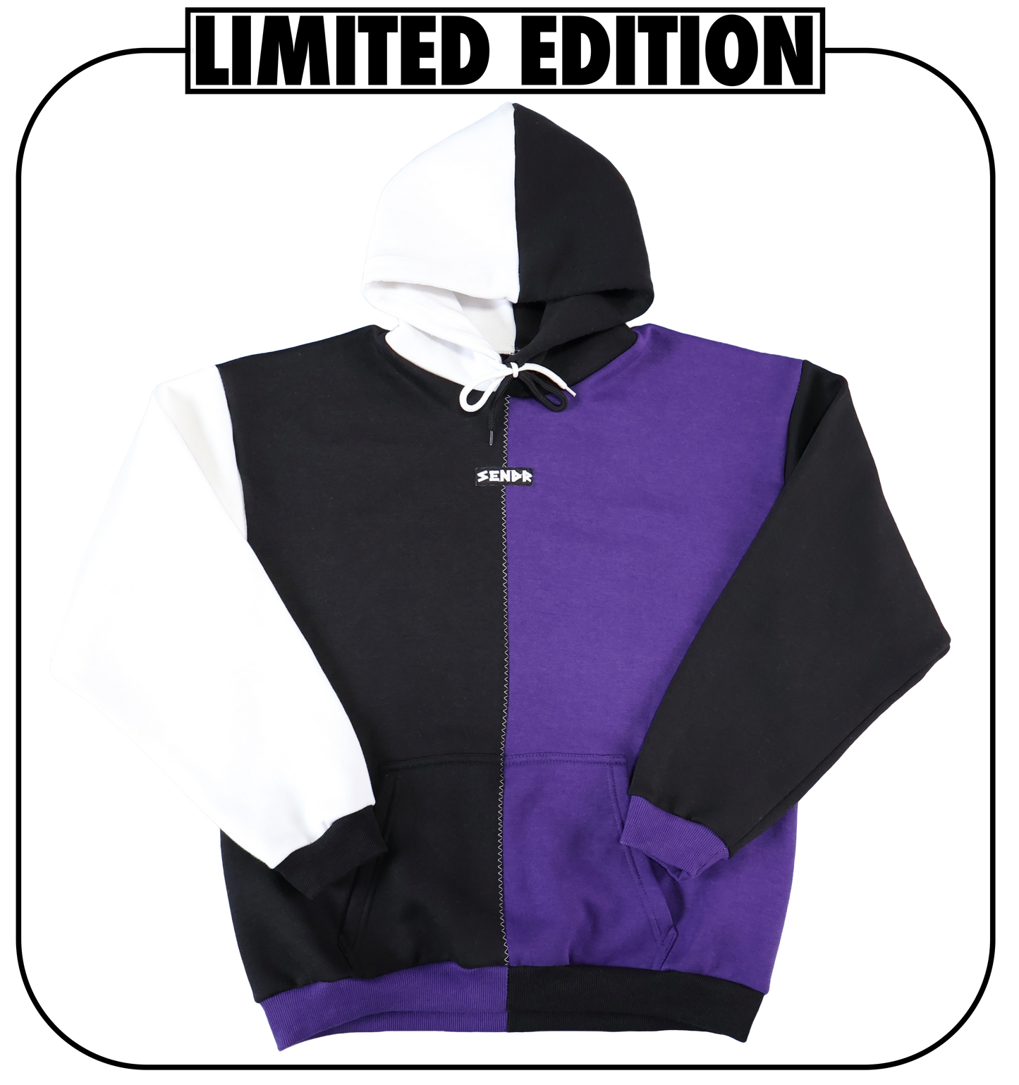 Black / White / Purple Multi Split