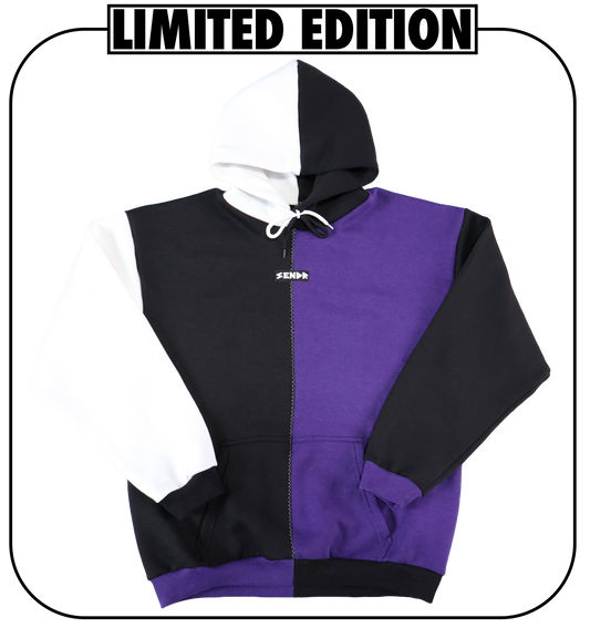 Black / White / Purple Multi Split