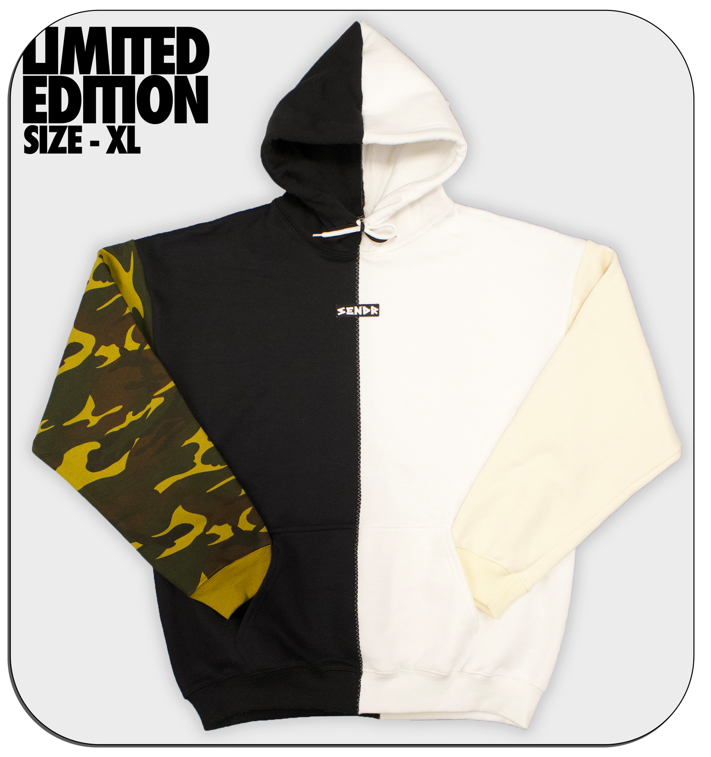 Camo / Black / White / Sand