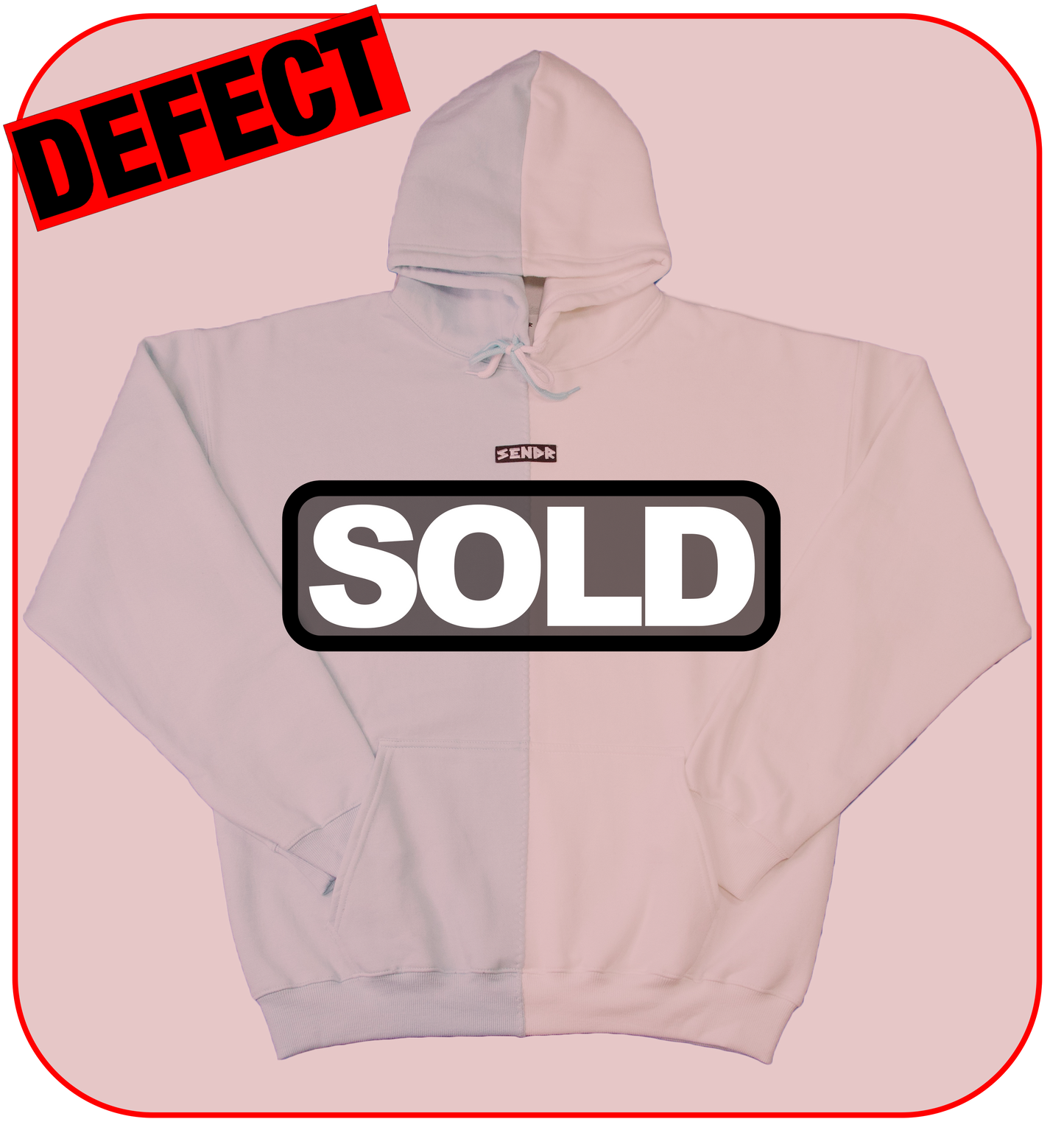 DEFECT #1 light blue / white (medium)