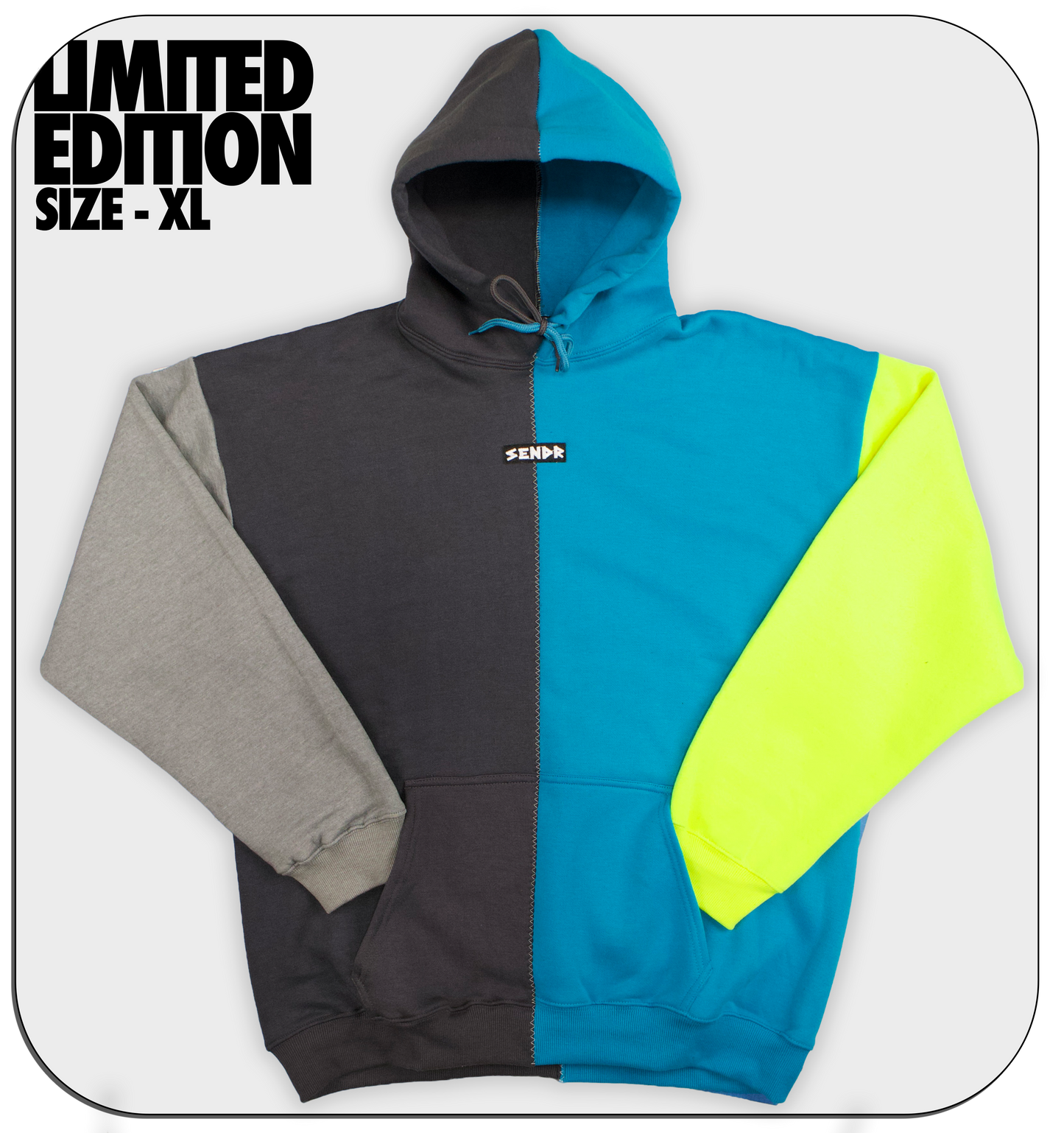 Light Grey / Dark Grey / Sapphire / Bright Green