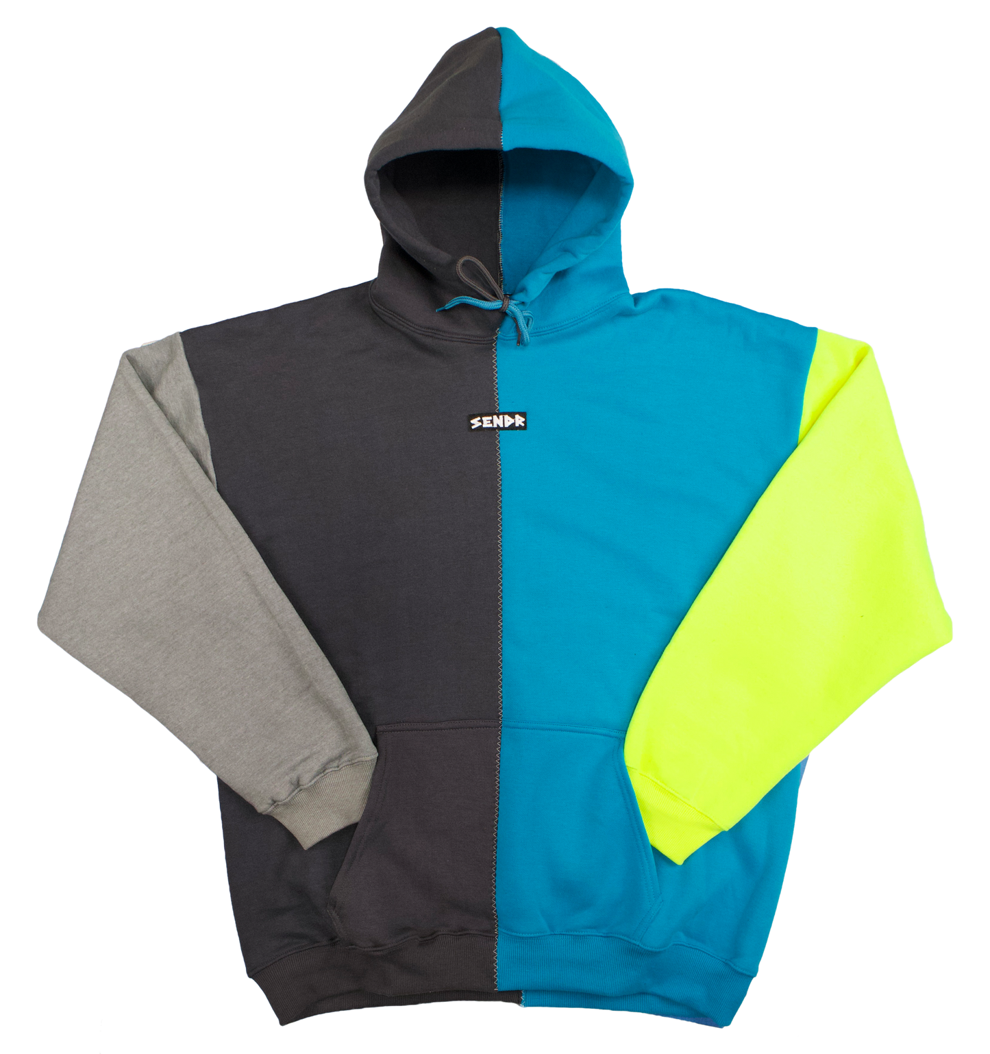 Light Grey / Dark Grey / Sapphire / Bright Green