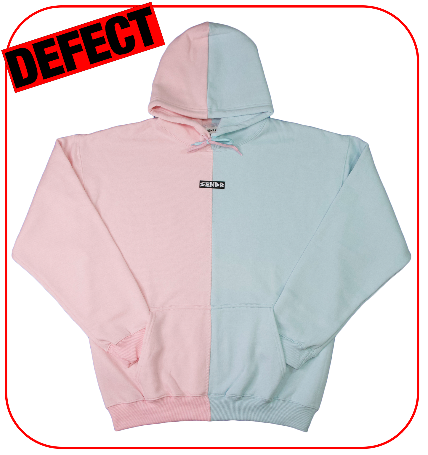 DEFECT #16 light pink / light blue (large)