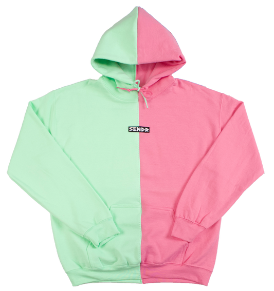 Mint Green / Azalea Pink