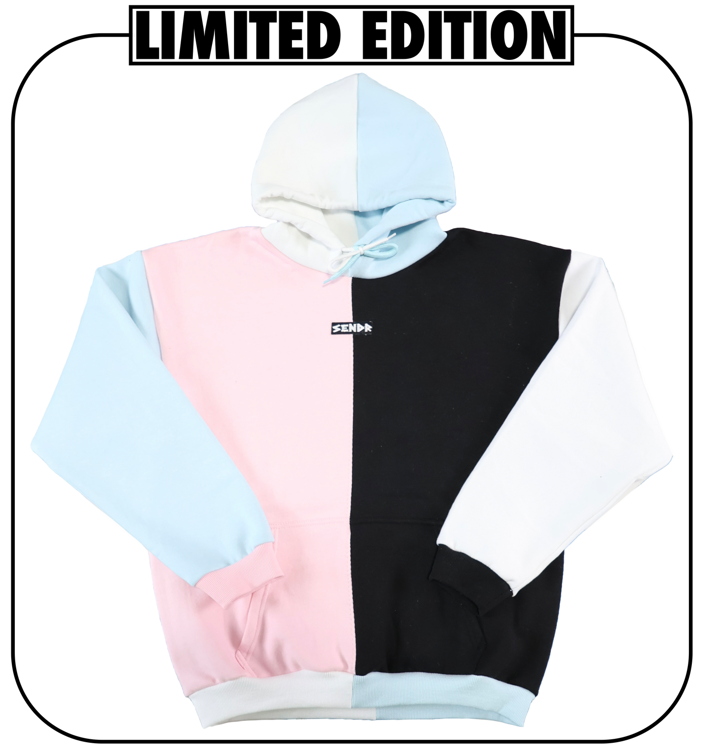 Blue / Pink / Black / White Multi Split