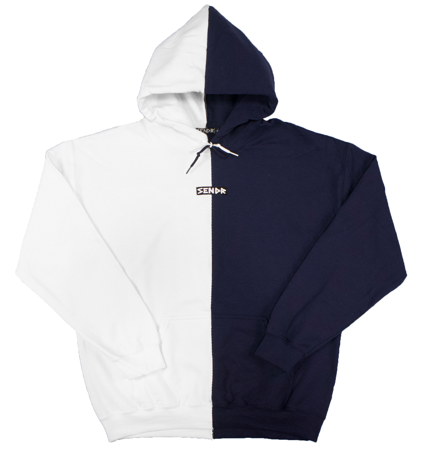 Navy / White
