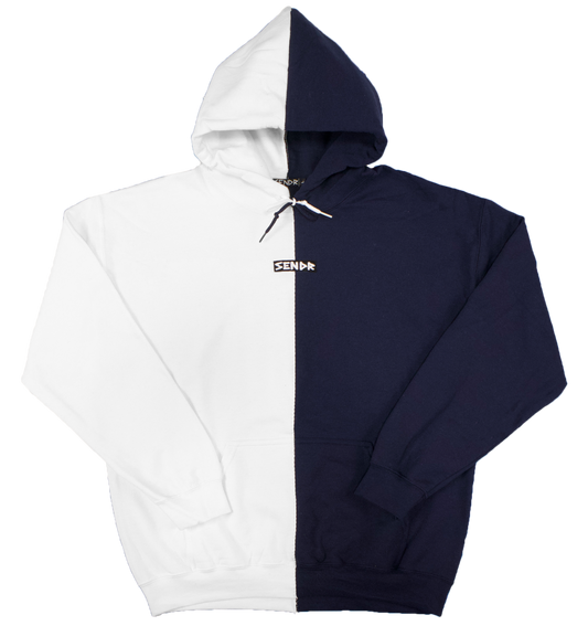 Navy / White