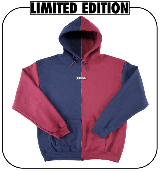 Navy / Maroon (sleeve swap)
