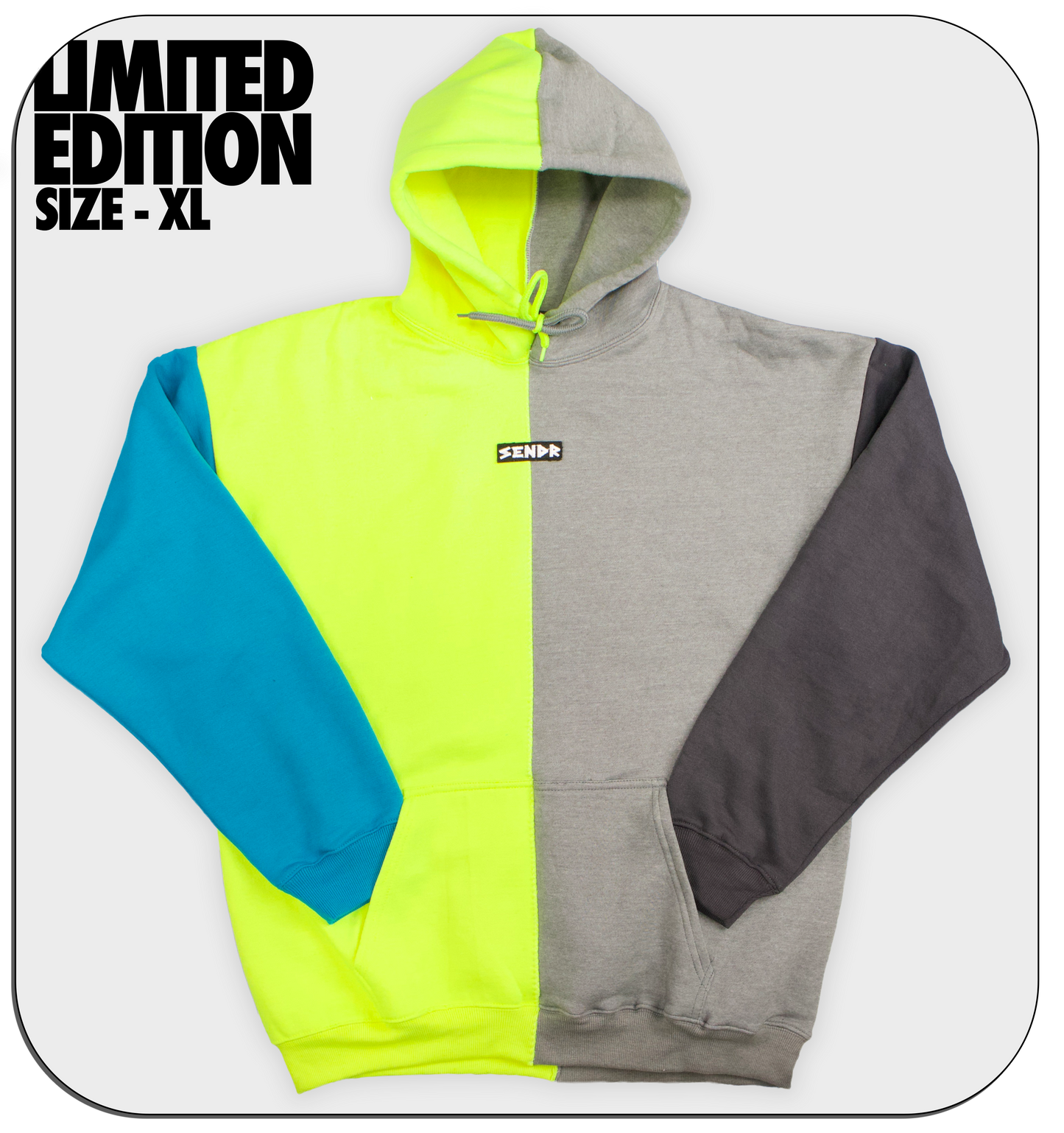 Sapphire / Bright Green / Light Grey / Dark Grey